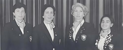 Cristina Schmitt Baldi, Victoria Whyte, Elisabeth Nickhorn, Maria Candida Hannemann